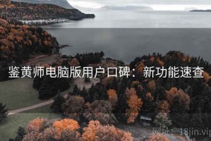 鉴黄师电脑版用户口碑：新功能速查