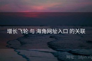 增长飞轮 与 海角网址入口 的关联