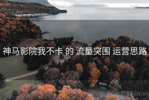 神马影院我不卡 的 流量突围 运营思路
