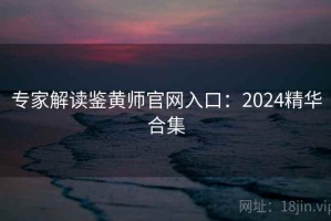 专家解读鉴黄师官网入口：2024精华合集