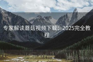 专家解读蘑菇视频下载：2025完全教程