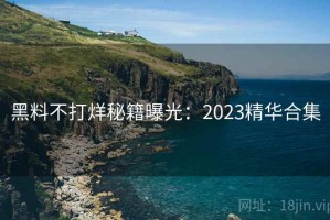 黑料不打烊秘籍曝光：2023精华合集