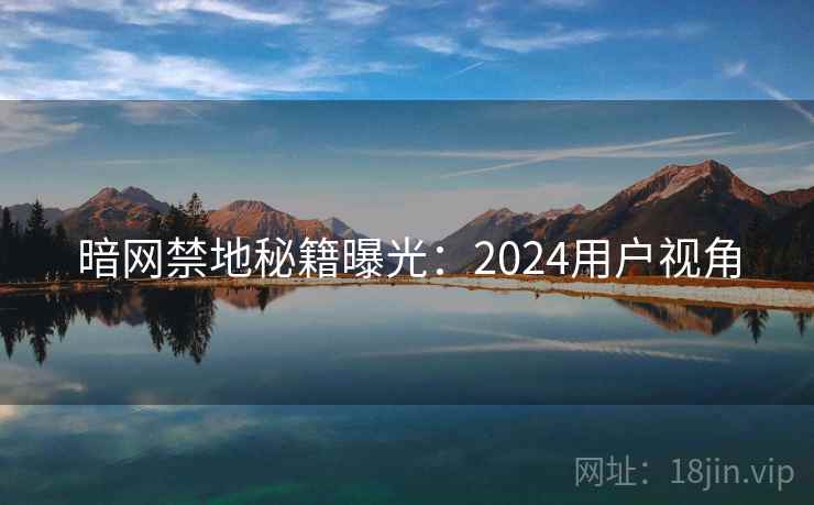 暗网禁地秘籍曝光:2024用户视角 暗网禁地秘籍曝光:2024用户视角